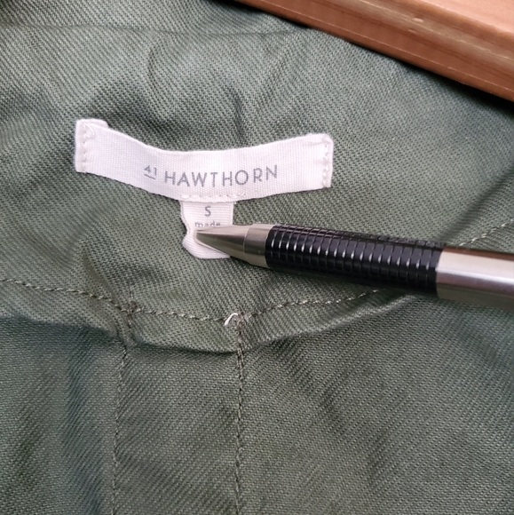 Olive Green Anorak Jacket - Picture 3 of 5